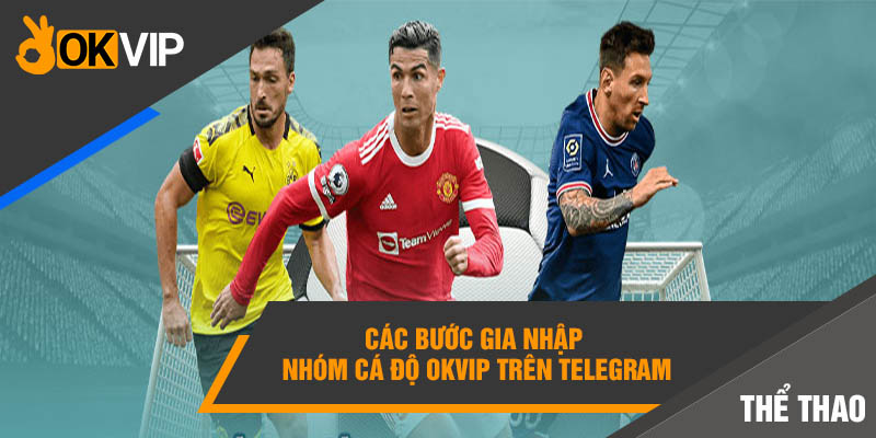 Các bước gia nhập nhóm cá độ Okvip trên Telegram