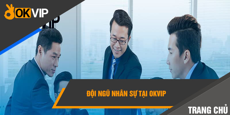 Đội ngũ nhân sự tại OKVIP